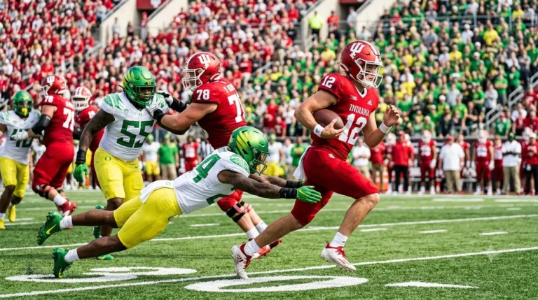 indiana vs oregon