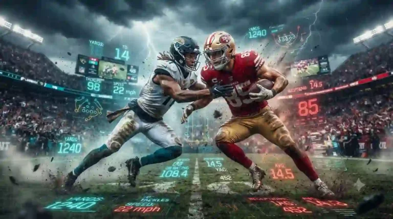 Jacksonville Jaguars vs 49ers Match Player Stats