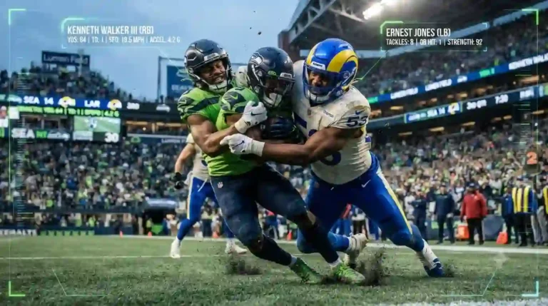 Seahawks vs Los Angeles Rams Match Player Stats