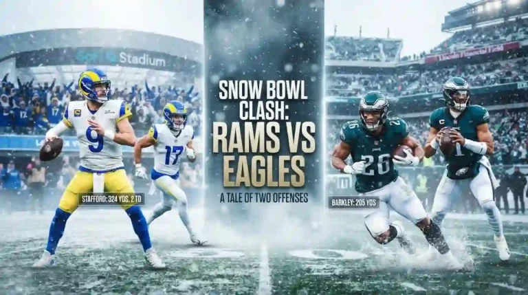 Los Angeles Rams vs Philadelphia Eagles match player stats
