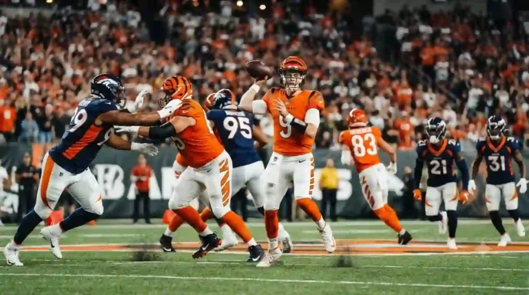 Cincinnati Bengals vs Denver Broncos Match Player Stats